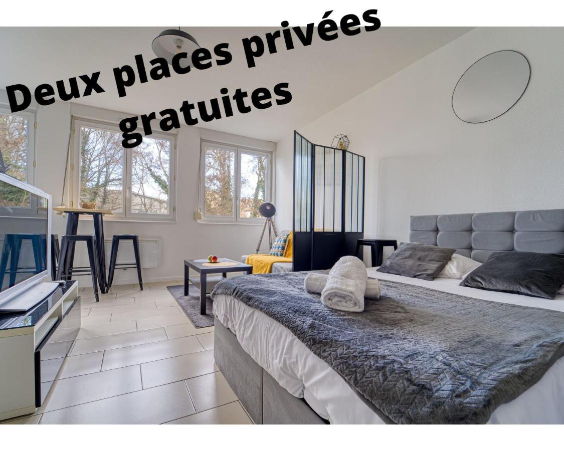 Le Muse Quartier Ville Proche Transport Parking Prive Un-Sejour-A-Part Metz Exterior foto